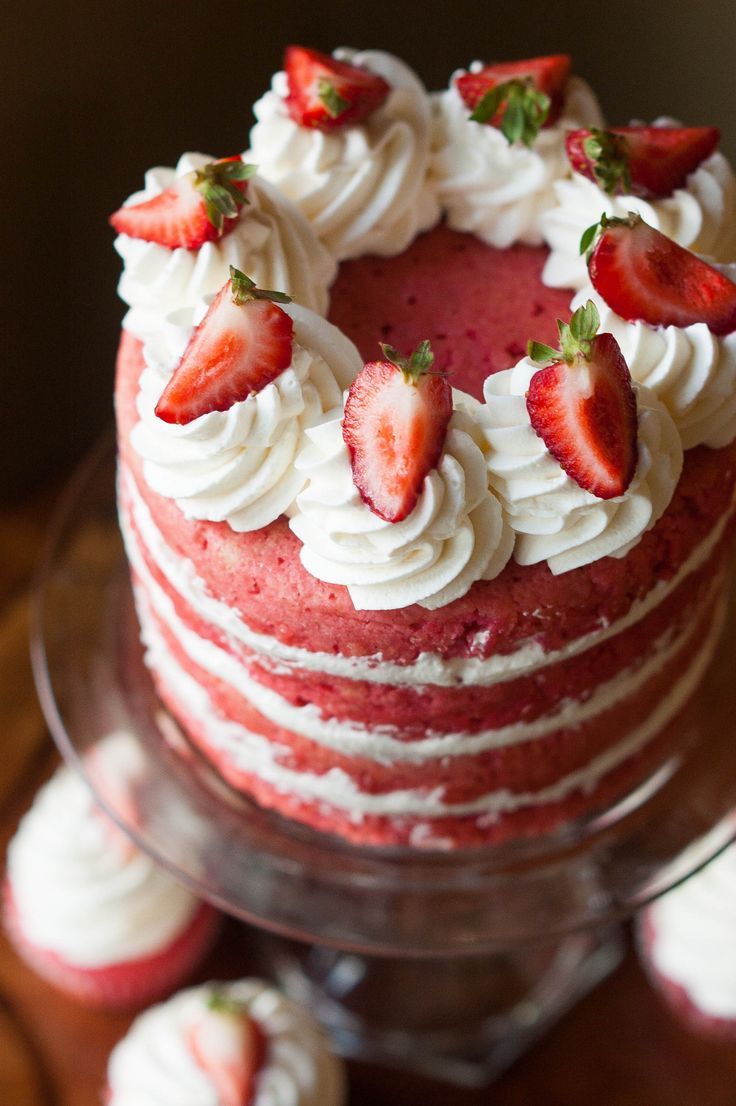 Strawberry cake